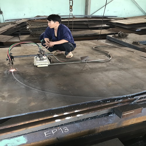 Thép chịu nhiệt A515-60, thép tấm A515-70 dày 12mm, 12li